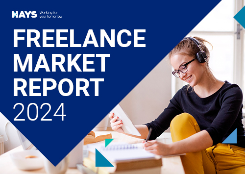 Coverbild vom Freelance Market Report 2024