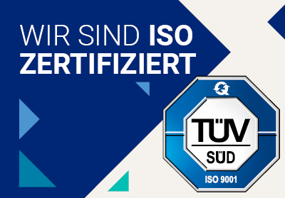 Cover - TÜV ISO Zertifikat